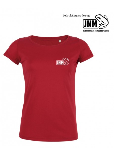 JNM Dames T-shirt - rood