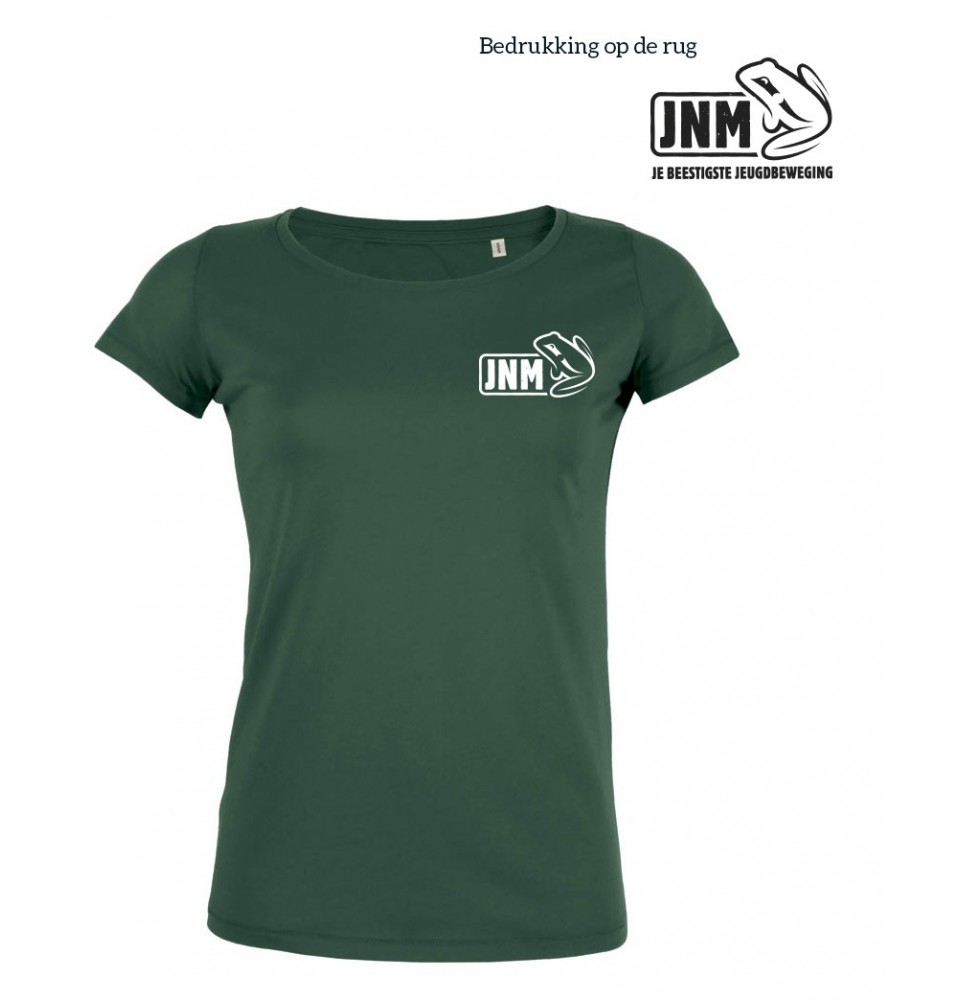 JNM Dames T-shirt - donkergroen