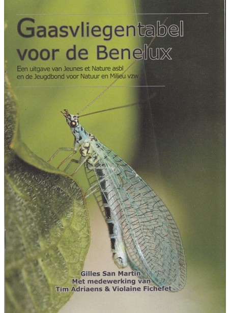 Gaasvliegentabel voor de Benelux - papieren versie